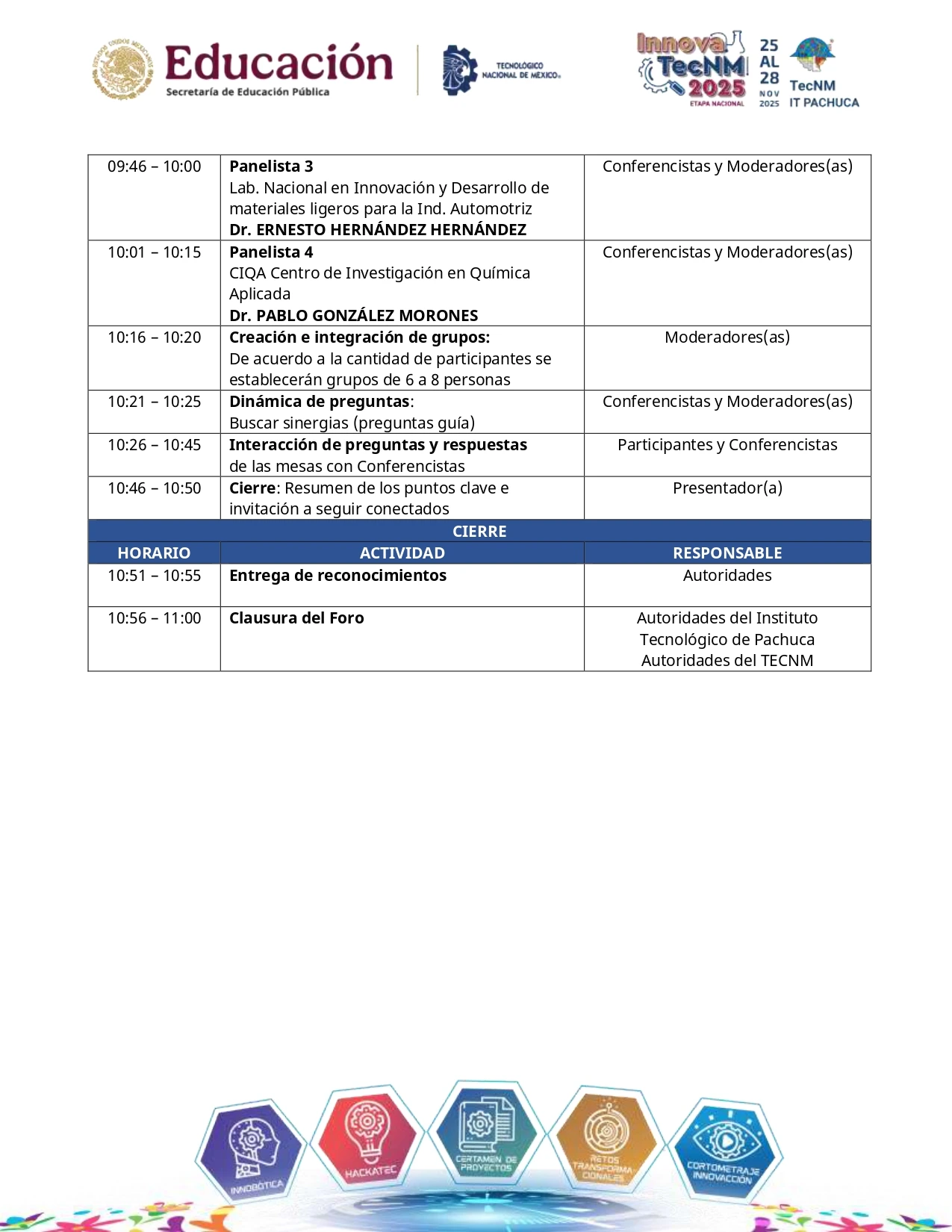 Programa InnovaTecNM 2025